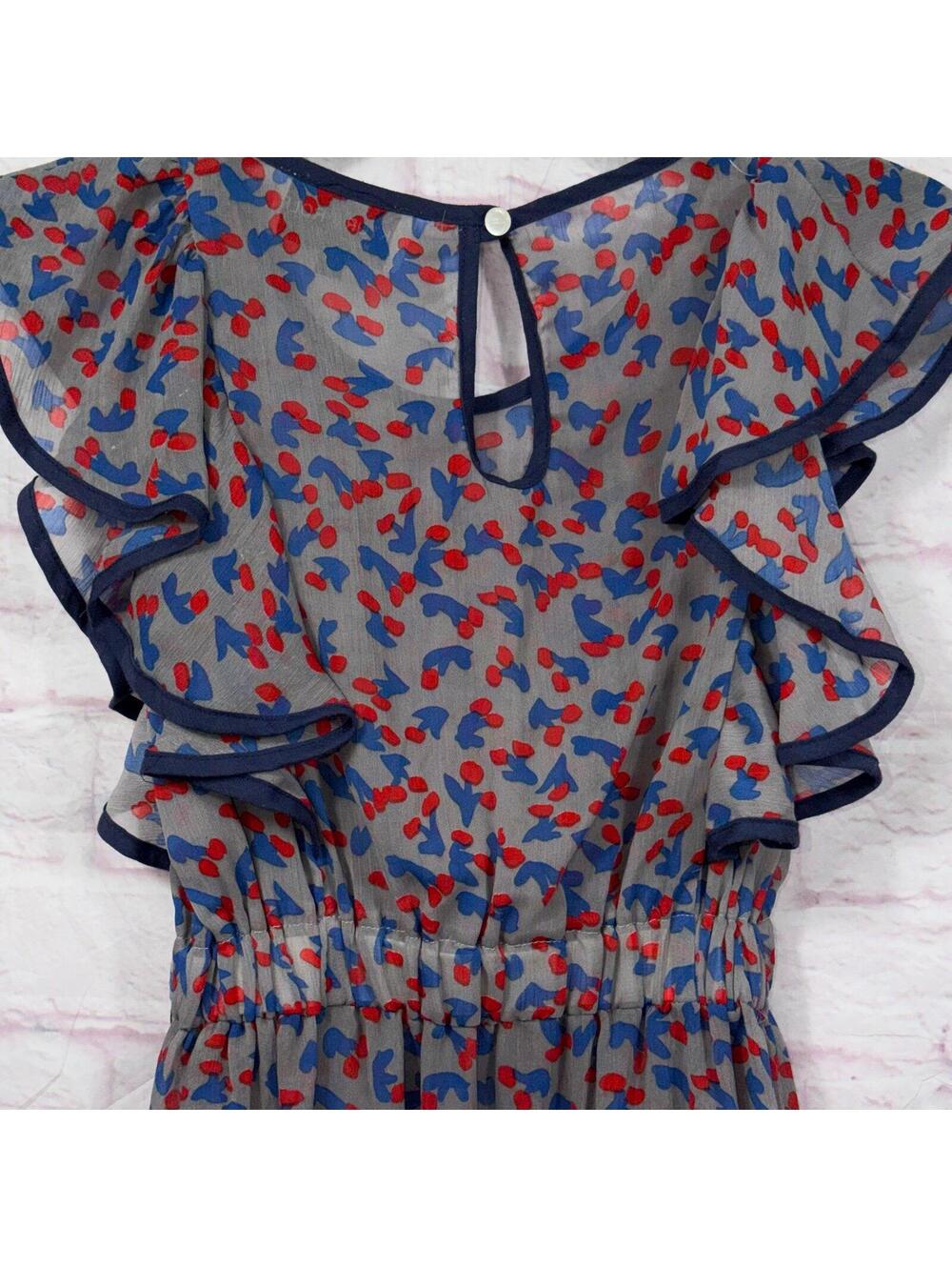 Viktor & Rolf Medium Women's Silk Ruffle Top - Picture 7 of 7